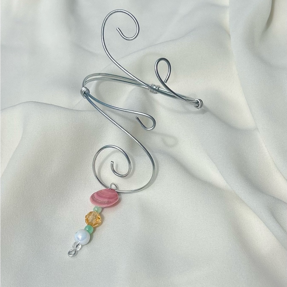 Arm Cuff: Pink Shell